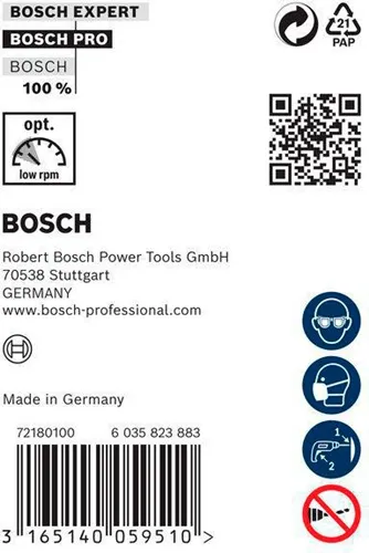Bosch Schalungsbohrer PRO Wood D.14mm L.600mm Schaft-D.8mm HSS f.Bohrm.m.13mm-Futter
