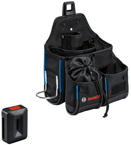 Bosch Gürteltasche GWT 4 LxBxH 80x2x180mm PS max.Belastung 5kg f.Handwerkzeuge 