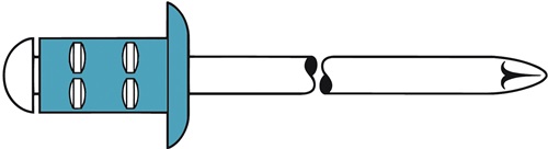 Blindniet PolyGrip® Nietschaft dxl 4,0x17,0mm VA 50 St.GESIPA