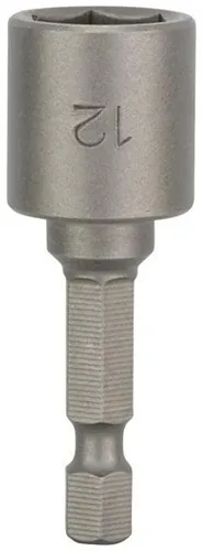 Bosch Steckschlüssel L.50mm SW12mm m.Magnet f.Gewinde M7