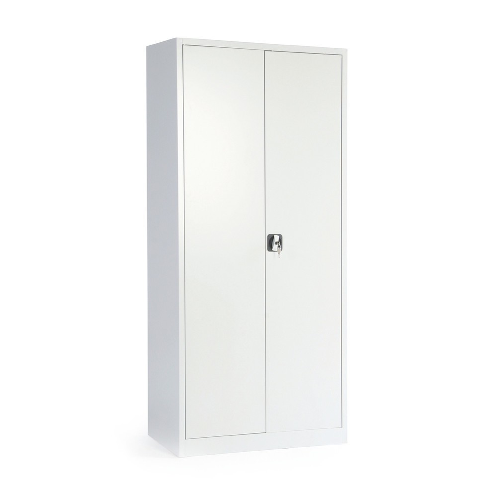 HEMMDAL Flügeltürschrank, HxBxT 1.800 x 800 x 380 mm, lichtgrau/lichtgrau