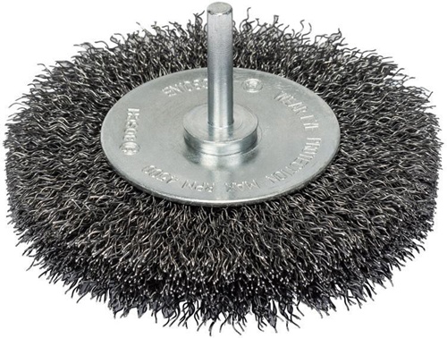 Bosch Scheibenbürste Stahl gewellter Draht 