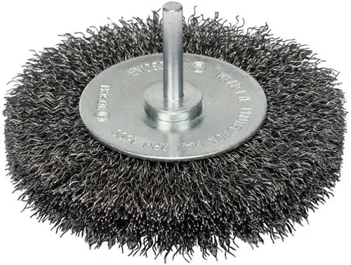 Bosch Scheibenbürste D.100mm Bürsten-B.20mm Stahl gewellter Draht