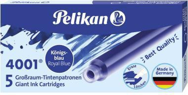 Pelikan Tintenpatrone 4001 GTP/5 310748 königsblau 5 St./Pack.
