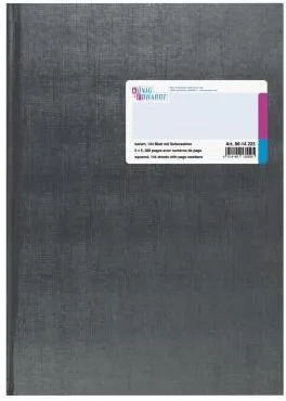 König & Ebhardt Geschäftsbuch 8614223 DIN A4 kariert 144Bl. h.gr