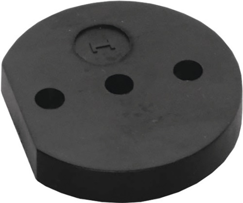 Unterlage Nyl.schwarz D.60mm H.10mm f.Art.3000 259 313 INTERSTEEL