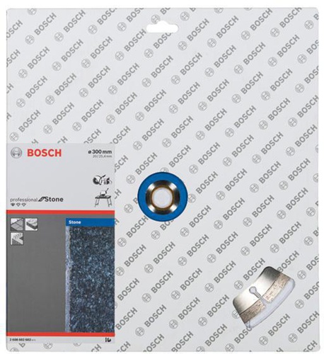 Bosch Diamanttrennscheibe Standard for Stone D.300mm Bohrungs-D.20+25,4mm gesintert