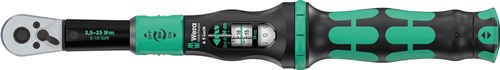 Drehmomentschlüssel Click-Torque Lock A 5 1/4 Zoll 2,5-25 Nm WERA