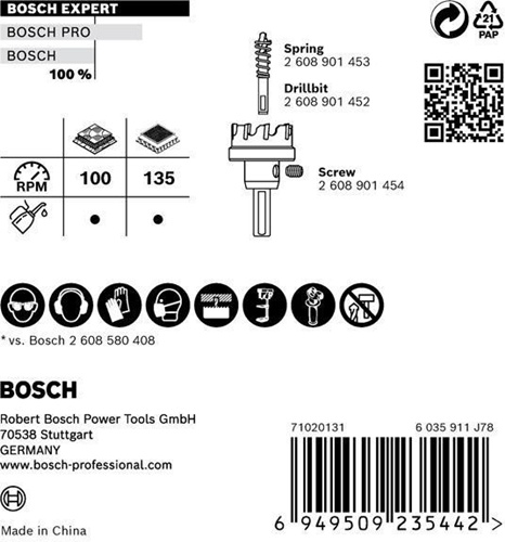 Bosch Lochsäge EXPERT Construction Material D.19mm Schnitttiefe 60mm