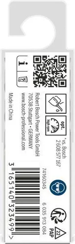 Bosch Metallbohrer PRO Metal Arbeits-L.39mm D.3,6mm L.70mm 10St.