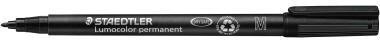 STAEDTLER Folienstift Lumocolor 317-9 1mm permanent schwarz