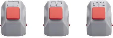 DAHLE Messerkopfset 00980-14986 3teilig