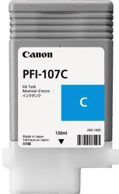 Canon Tintenpatrone 6706B001 PFI107C 130ml cyan