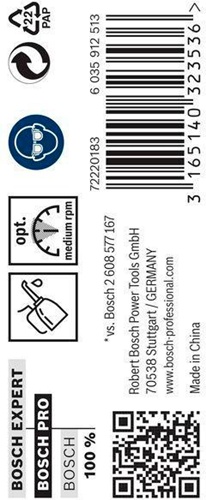 Bosch Metallbohrer PRO Metal Arbeits-L.63mm D.6,7mm L.101mm 10St.