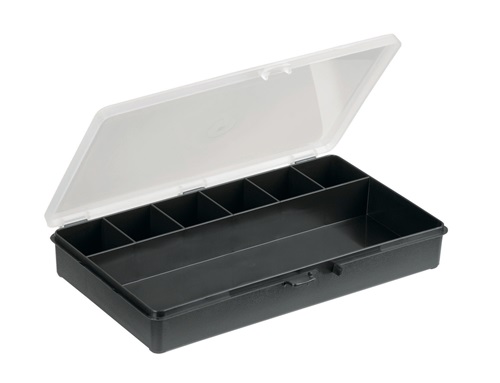 Sortierkasten B.271xT.173xH.41mm7feste Fächer Box 7L