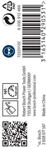 Bosch Metallbohrer PRO Metal Arbeits-L.30mm D.2,5mm L.57mm 10St.