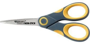 Westcott Schere Titanium Non Stick E-3365000 Softgrip 12,7cm