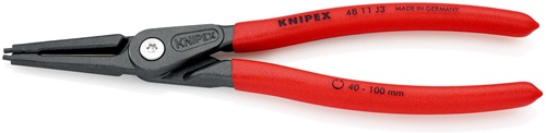 Präzisionssicherungsringzange J 3 f.Bohrungen D.40-100mm L.225mm KNIPEX