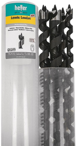 Schlangenbohrersatz 0386 6-tlg.L.450mm 12-22mm Drehbox HELLER