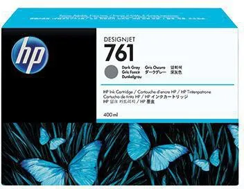 HP Tintenpatrone CM996A 761 400ml dunkelgrau