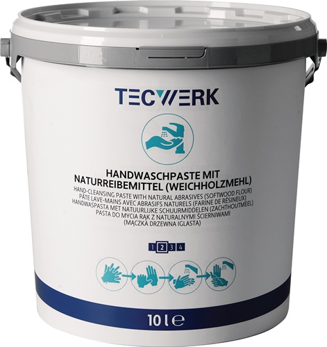 Handwaschpaste 10l seifen-/lösemittelfrei TECWERK