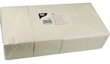 PAPSTAR Serviette 82553 40x40cm 1/8 Falz 2lagig weiß 250 St./Pack.