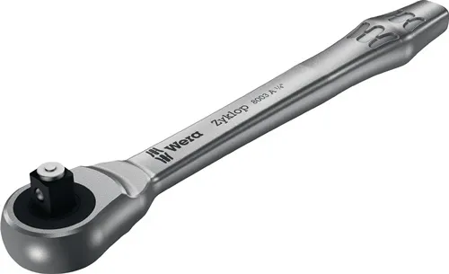 D.-Knarre Zyklop Metal push 1/4 Zoll 38 Z.L.141mm