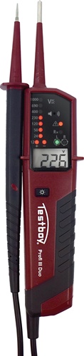 Spannungs-/Durchgangsprüfer PROFI III DUO 6-1000 V AC/6-1500 V DC