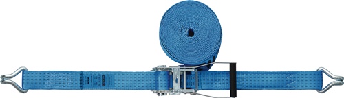 TECWERK Zurrgurt DIN EN 12195-2 mit Ratsche + Spitzhaken 