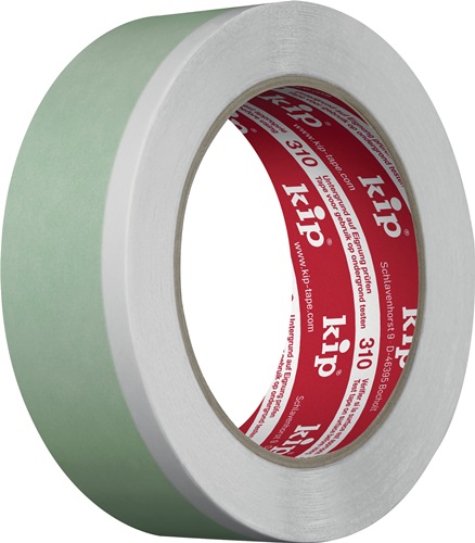 Doppelseitiges Klebeband Duoband 310 grün/weiß Rolle KIP
