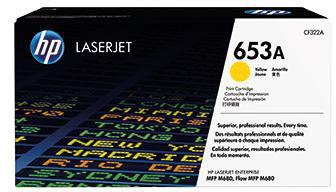 HP Toner CF322A 653A 16.500Seiten gelb