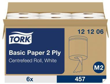 Tork Handtuchrolle M2 121206 160mx20cm 2lagig ws 6 Rl./Pack