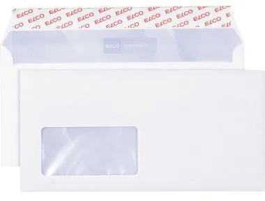 ELCO Briefumschlag Office 7453412 DL mF hk weiß 200 St./Pack.