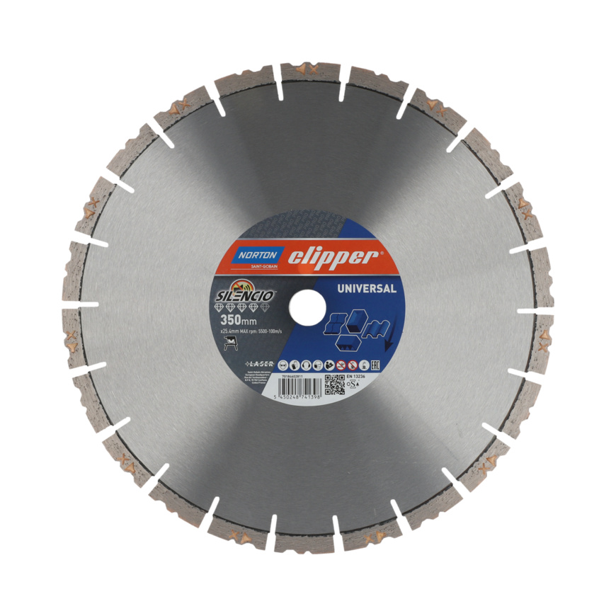 Norton Clipper Diamantscheibe PRO UNIVERSAL SILENCIO