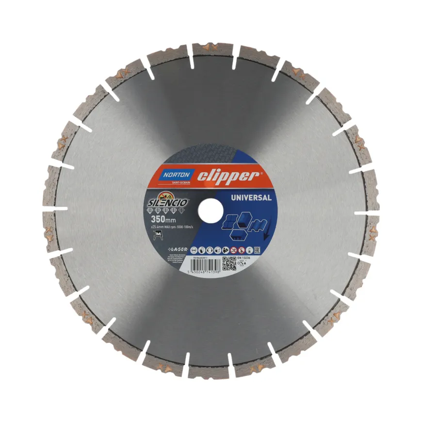 Norton Clipper Diamantscheibe PRO UNIVERSAL SILENCIO