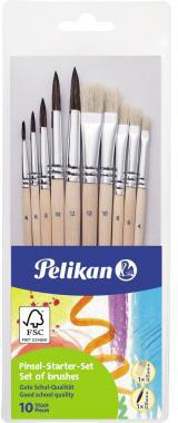 Pelikan Pinsel-Set PI10/SB 700405 sortiert 10 St./Pack.