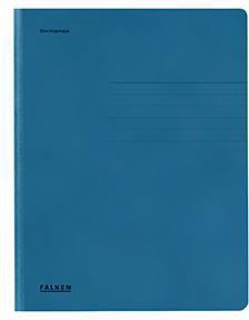 Falken Jurismappe 80001316 DIN A4 3 Klappen Karton blau
