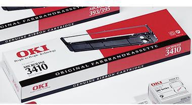 OKI Farbband 09002308 10Mio.Zeichen Nylon schwarz