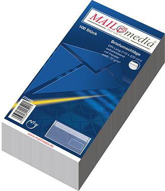 MAILmedia Briefumschlag 30002389 DL sk mF ws 100 St./Pack