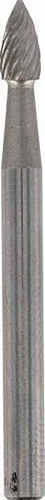 Bosch Fräser DREMEL® Arbeits-D.3,2mm Schaft-D.3,2mm Wolframkarbid m.Eispitze