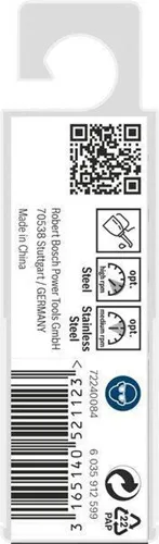 Bosch Metallbohrer PRO Stainless Steel Arbeits-L.36mm D.3,2mm L.65mm 10St.