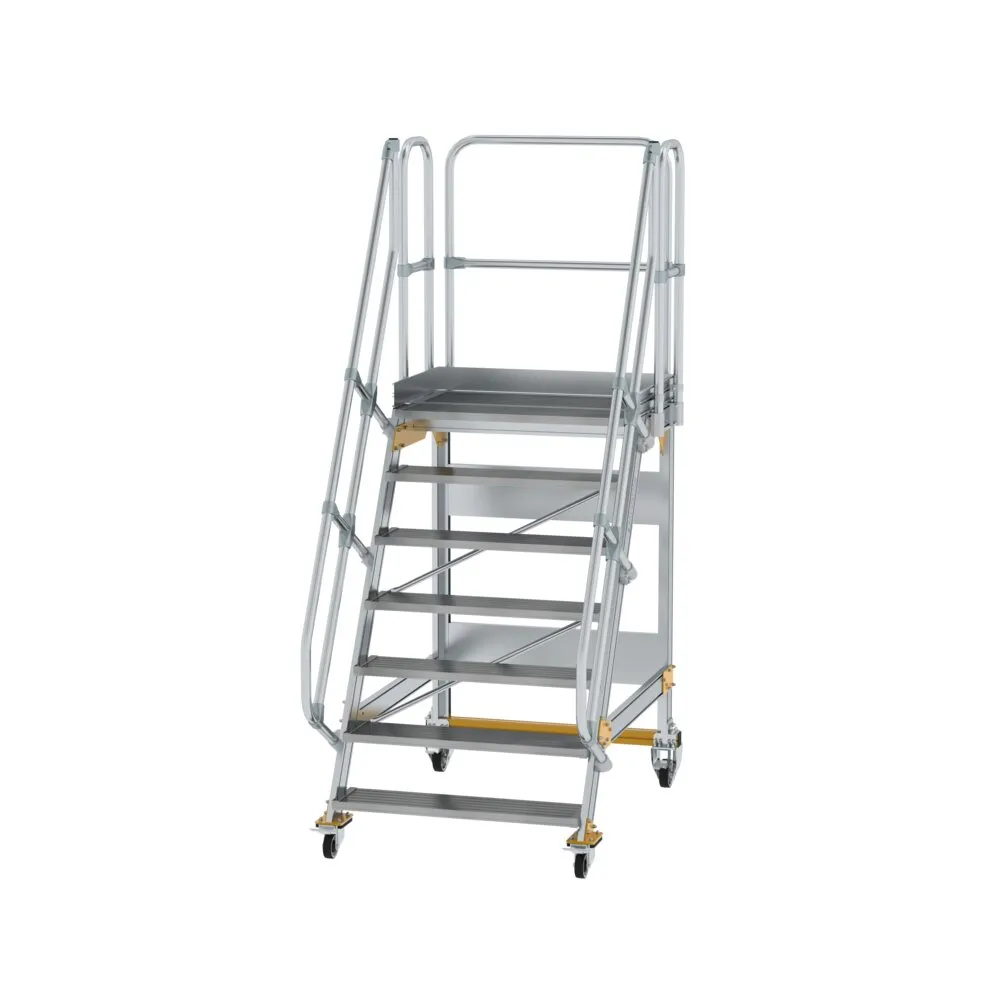 MUNK Plattformtreppe Aluminium,Stahl verzinkt