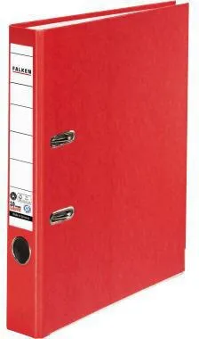 Falken Ordner Recycolor 11285293 DIN A4 50mm Papier rot