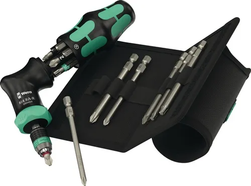 Magazinbithalter Kraftform Kompakt Pistol RA-R 2 13-tlg.PH/PZ/TORX WERA