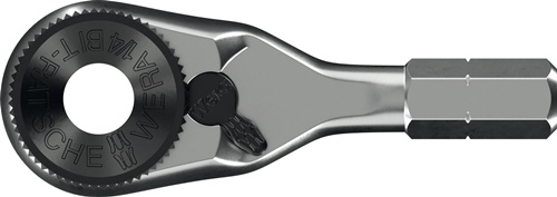 Aufsteckknarre 8011 Zyklop Mini 4 1/4 Zoll 8011 Zyklop Mini 4 WERA