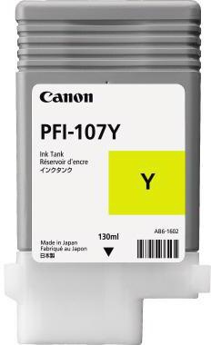 Canon Tintenpatrone 6708B001 PFI107Y 130ml gelb