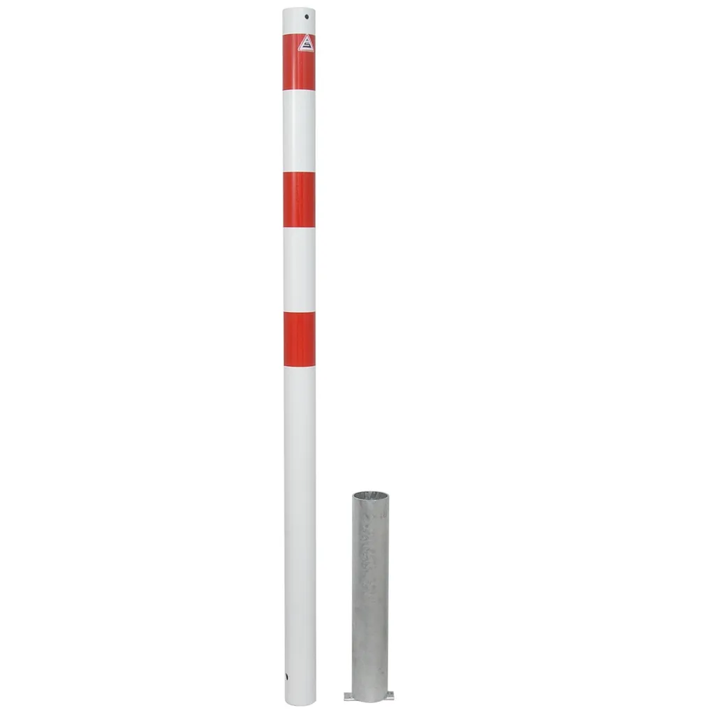 Absperrpfosten Stahlrohr Ø 60 x 2,5 mm herausnehmbar ohne Verschluss