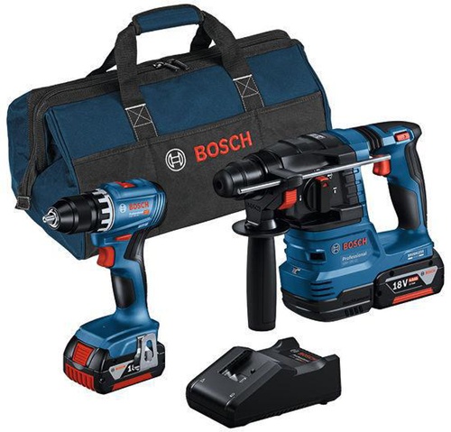 Bosch Akkugeräte-Set 18V m.2Geräten m.2Akkus 4Ah 