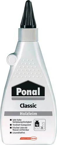 Holzleim Classic 550g EN 204: D1,D2 Flasche PONAL