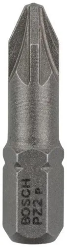 Bosch Schrauberbit Extra-Hart ISO1173 C6.3 PZ 2 L.25mm 1/4Zoll-Außen-6kt 25St.